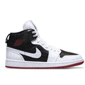 Nike Jordan 1 Mid SE Utility Canvas White Black Gym Red (W) product image 1, provided for visual reference and product