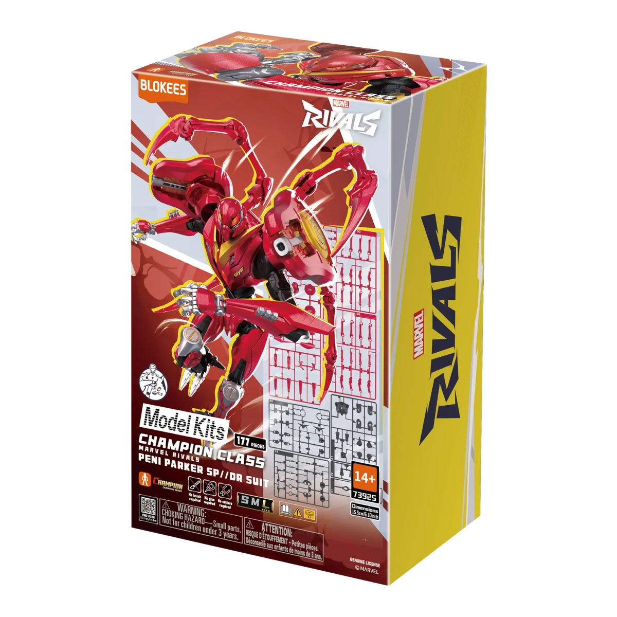 Blokees Marvel Rivals Peni Parker Action Character - Model Kit product image 10, provided for visual reference and product