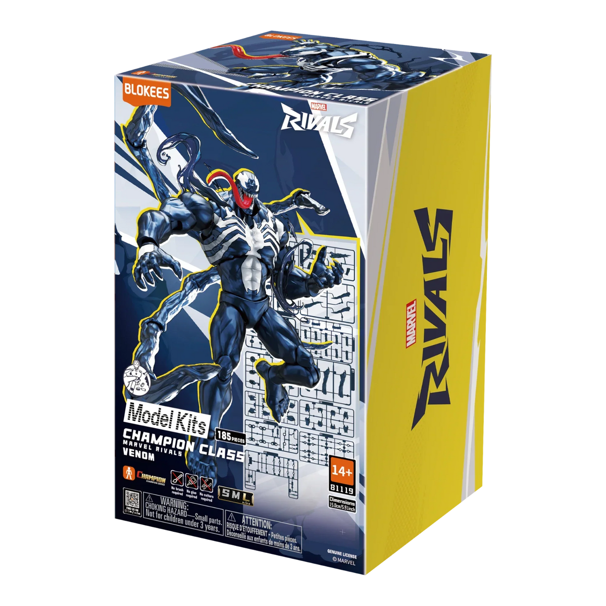 Blokees Marvel Rivals Venom Action Character - Model Kit product image 15, provided for visual reference and product detail