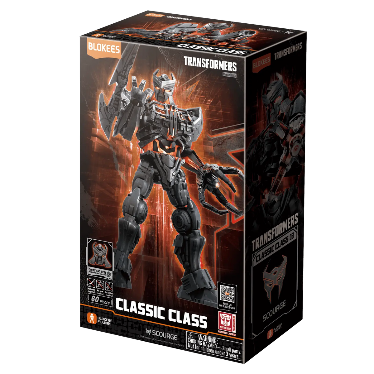 Transformers Classic Class | Scourge 03 | Rise of the Beasts product image 2, provided for visual reference and product