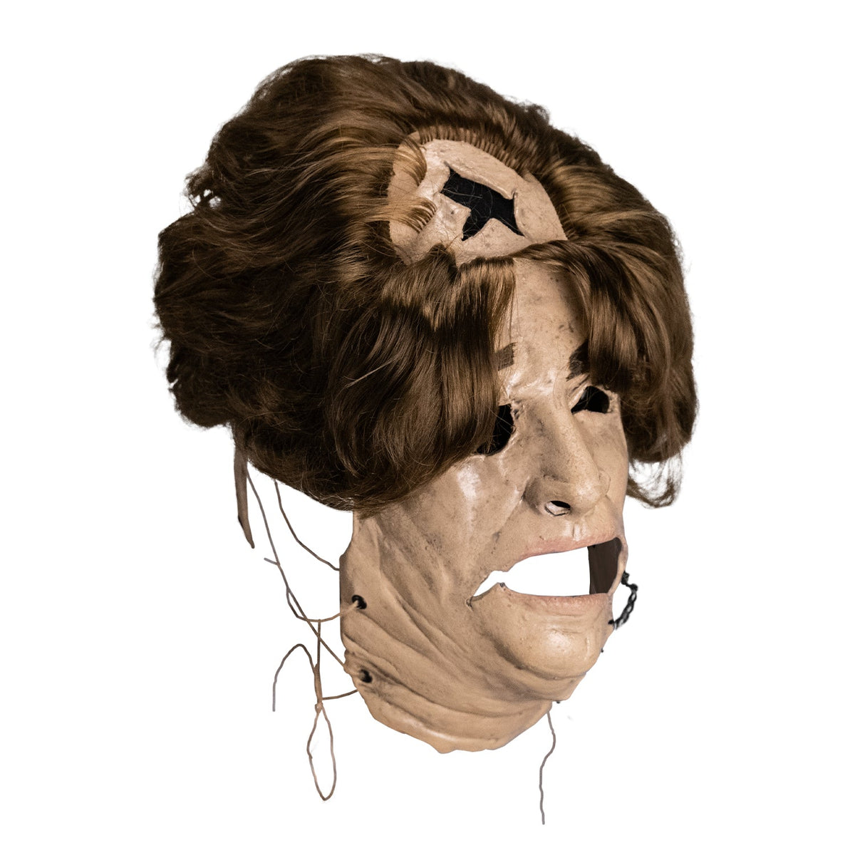 The Texas Chainsaw Massacre (1974) - Leatherface Old Lady Mask product image 3, provided for visual reference and product
