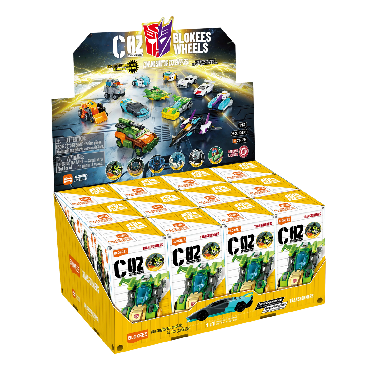 Blokees Wheels | Transformers C02 Wreck'N Rule product image 19, provided for visual reference and product detail review