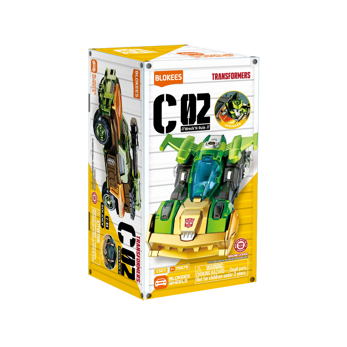 Blokees Wheels | Transformers C02 Wreck'N Rule product image 18, provided for visual reference and product detail review