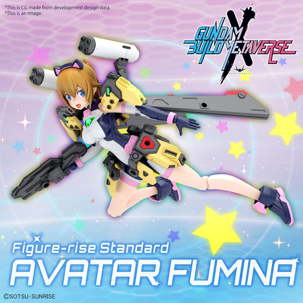 Gundam 1/144 HGBM #10 Figure-rise Standard Avatar Fumina Model Kit product image 13, provided for visual reference and