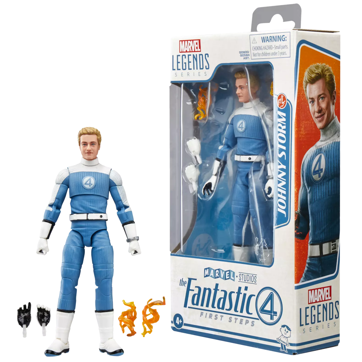 Marvel Legends Series Johnny Storm product image 9, provided for visual reference and product detail review