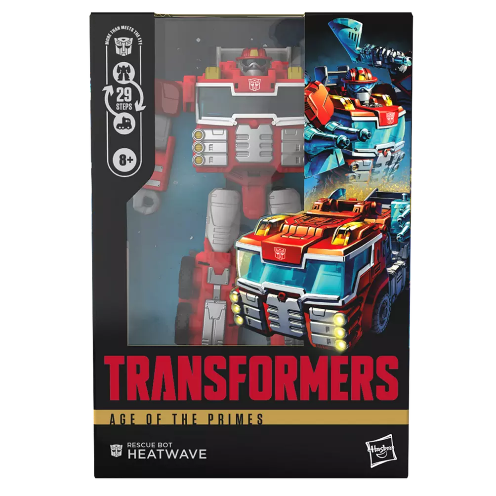 Transformers Age of the Primes Voyager Class Rescue Bot Heatwave Action Figure product image 4, provided for visual