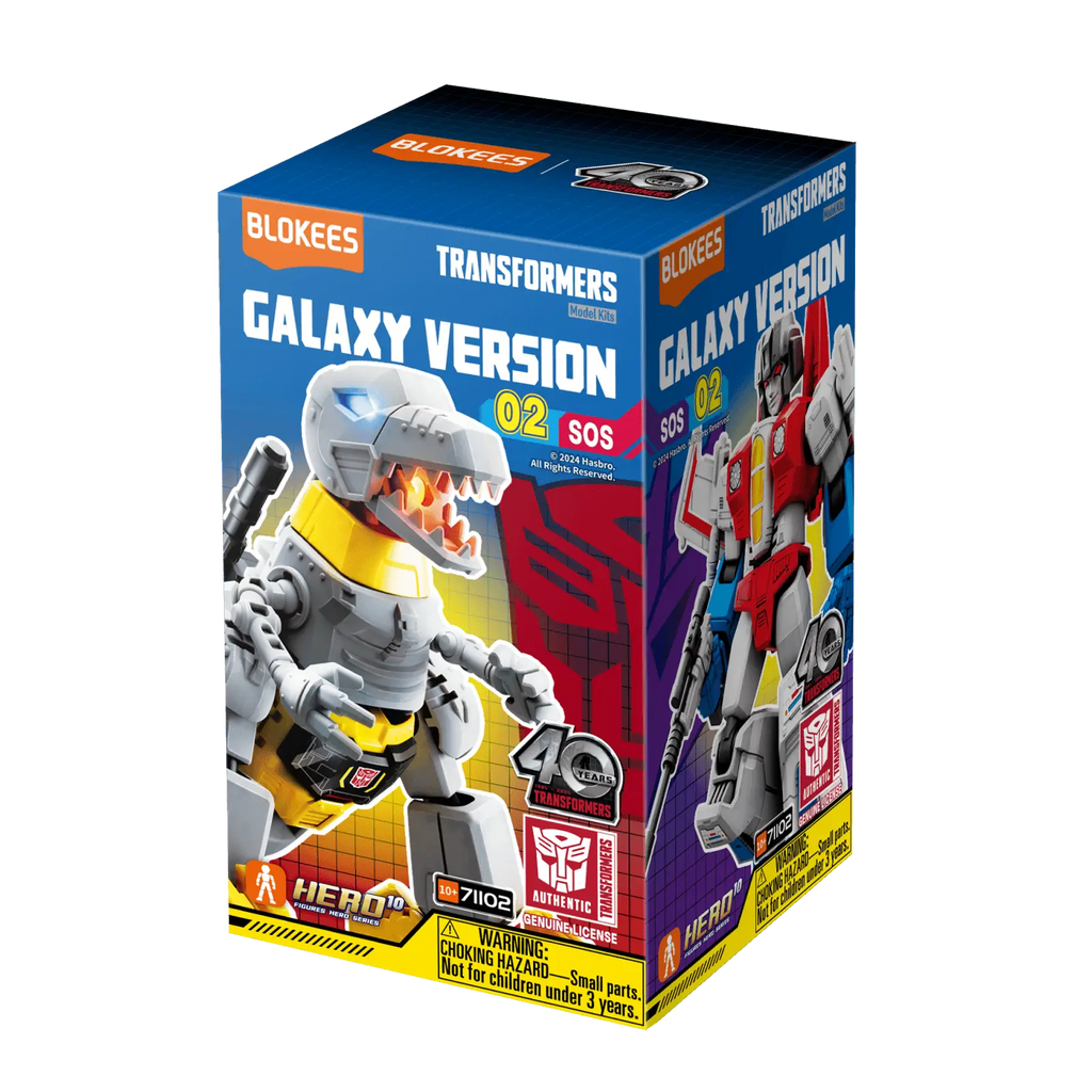 Blokees Transformers Galaxy Version 02 SOS product image 2, provided for visual reference and product detail review