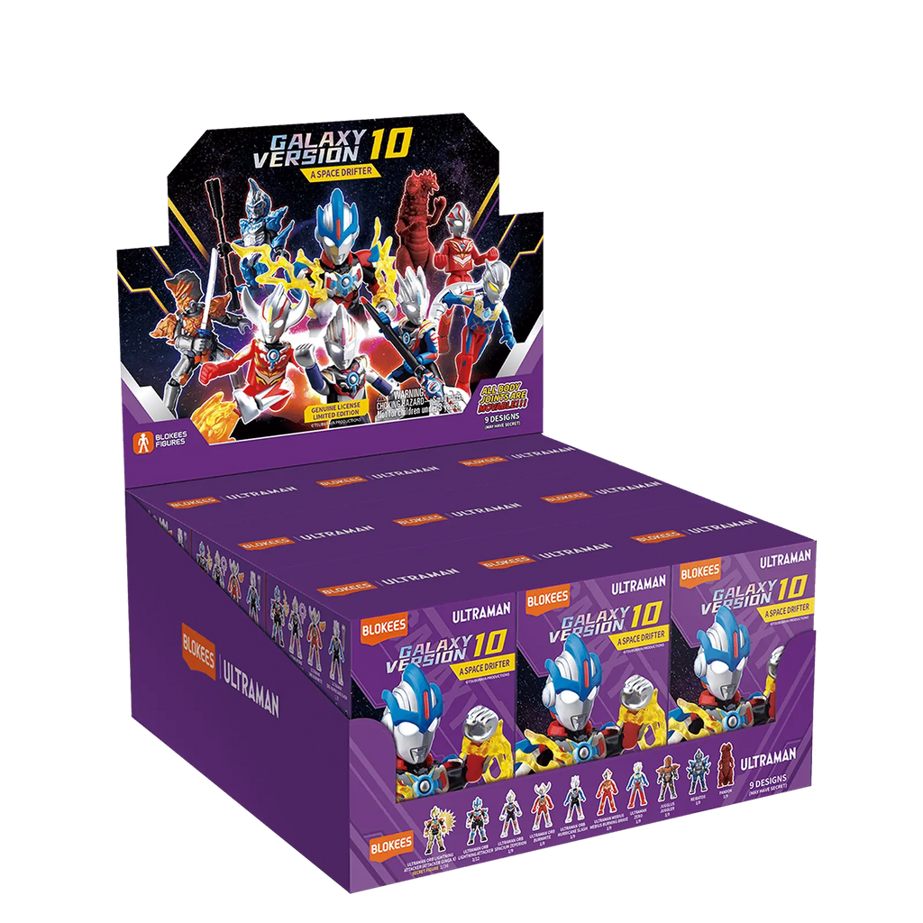 Blokees Ultraman Galaxy Version 10 A Space Drifter product image 1, provided for visual reference and product detail review