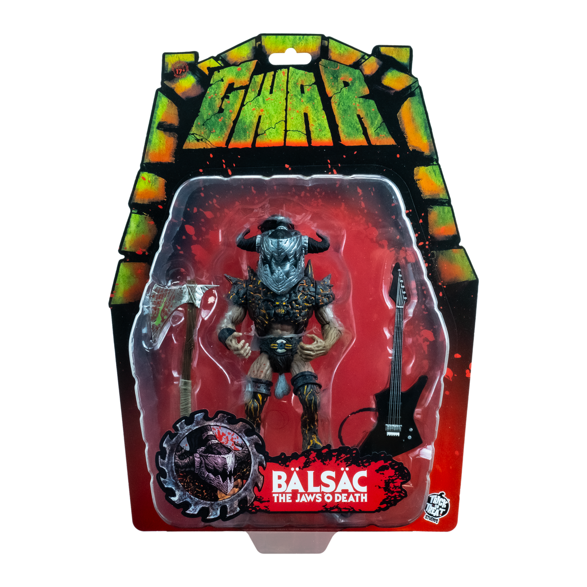 GWAR - Balsac the Jaws 'O Death - 5" Action Figure product image 8, provided for visual reference and product detail review