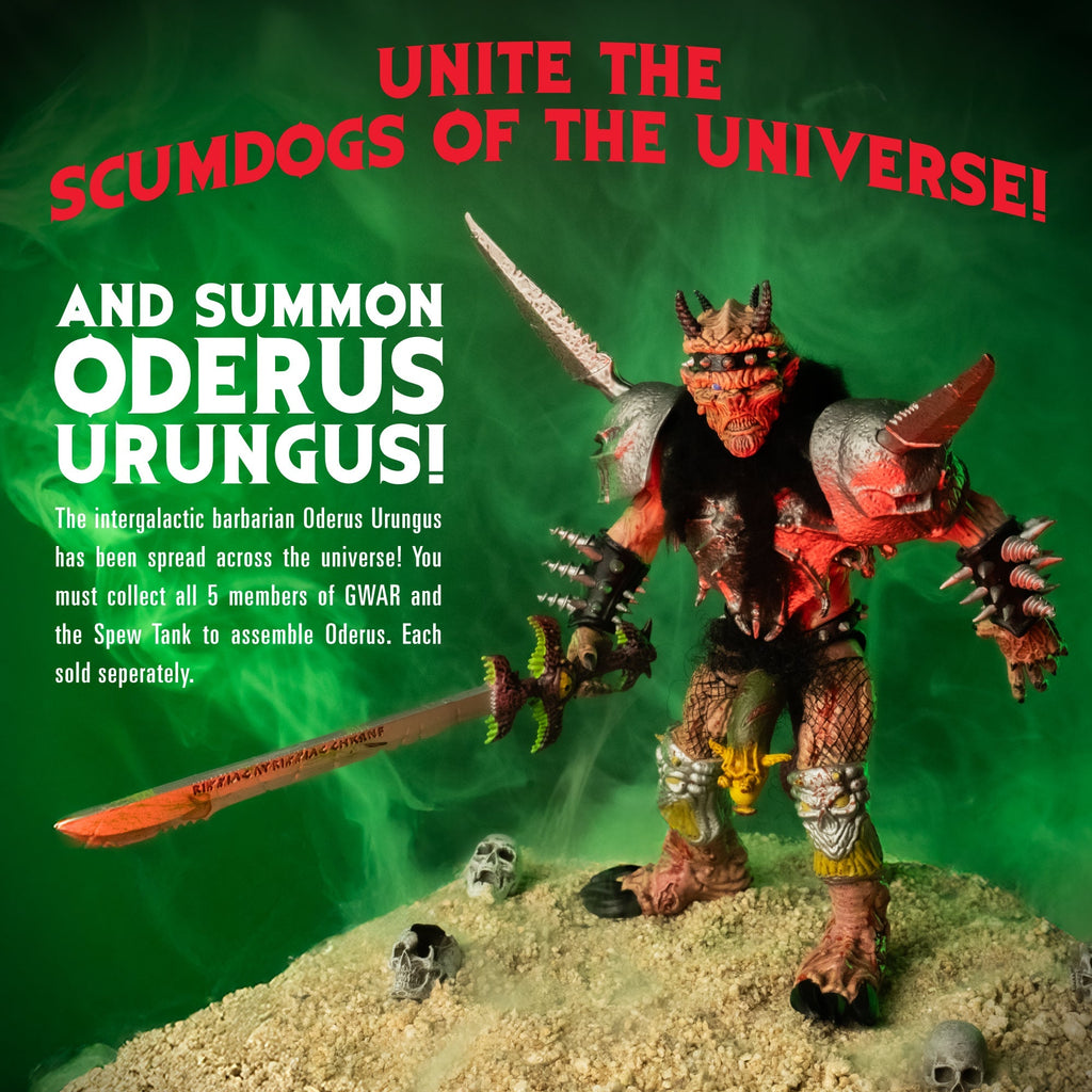 GWAR - Pustulus Maximus - 5" Action Figure product image 10, provided for visual reference and product detail review