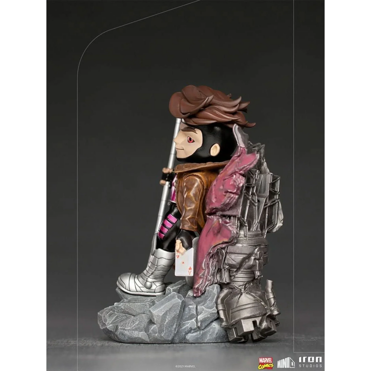 Gambit X-Men Minico Statue - Iron Studios product image 4, provided for visual reference and product detail review