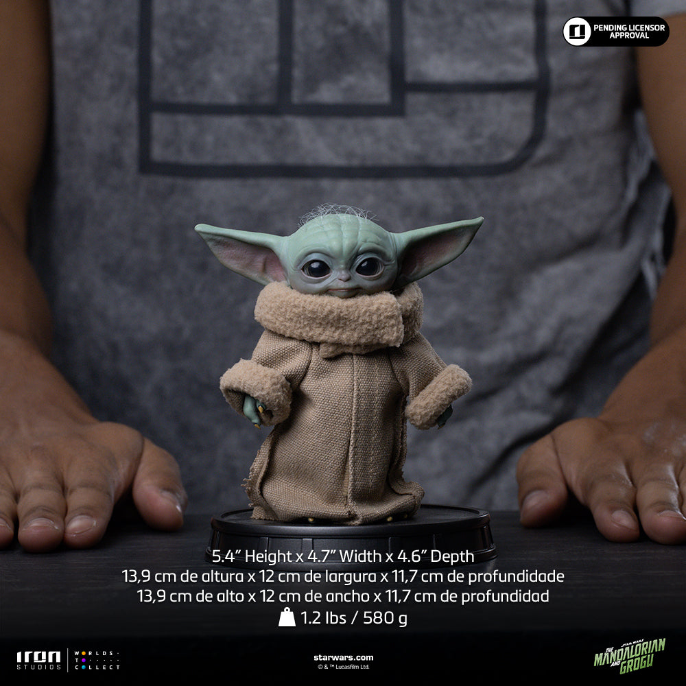 Grogu Always Curious Statue - Iron Studios Mandalorian and Grogu Collection product image 3, provided for visual reference