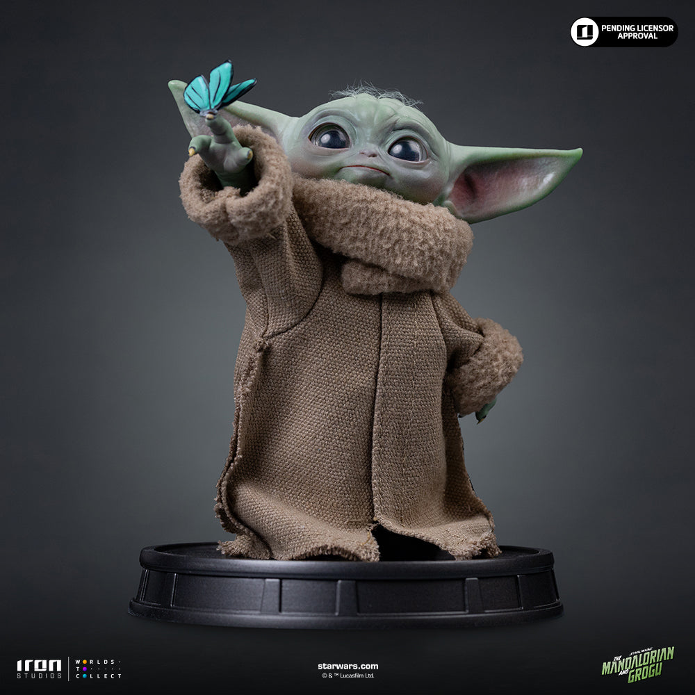 Grogu Butterfly Wonder Statue - Iron Studios Mandalorian and Grogu Collection product image 2, provided for visual reference