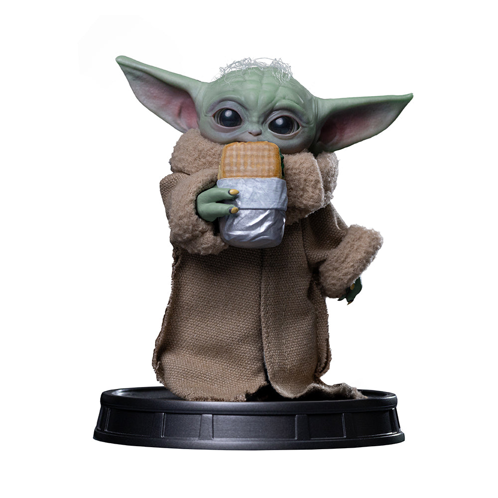 Grogu Food Cart Snack Statue - Iron Studios Mandalorian and Grogu Collection product image 1, provided for visual reference