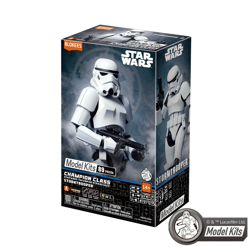 Star Wars: The Empire Strikes Back™ Champion Class 02 Stormtrooper™ Model Kits | Blokees product image 6, provided for