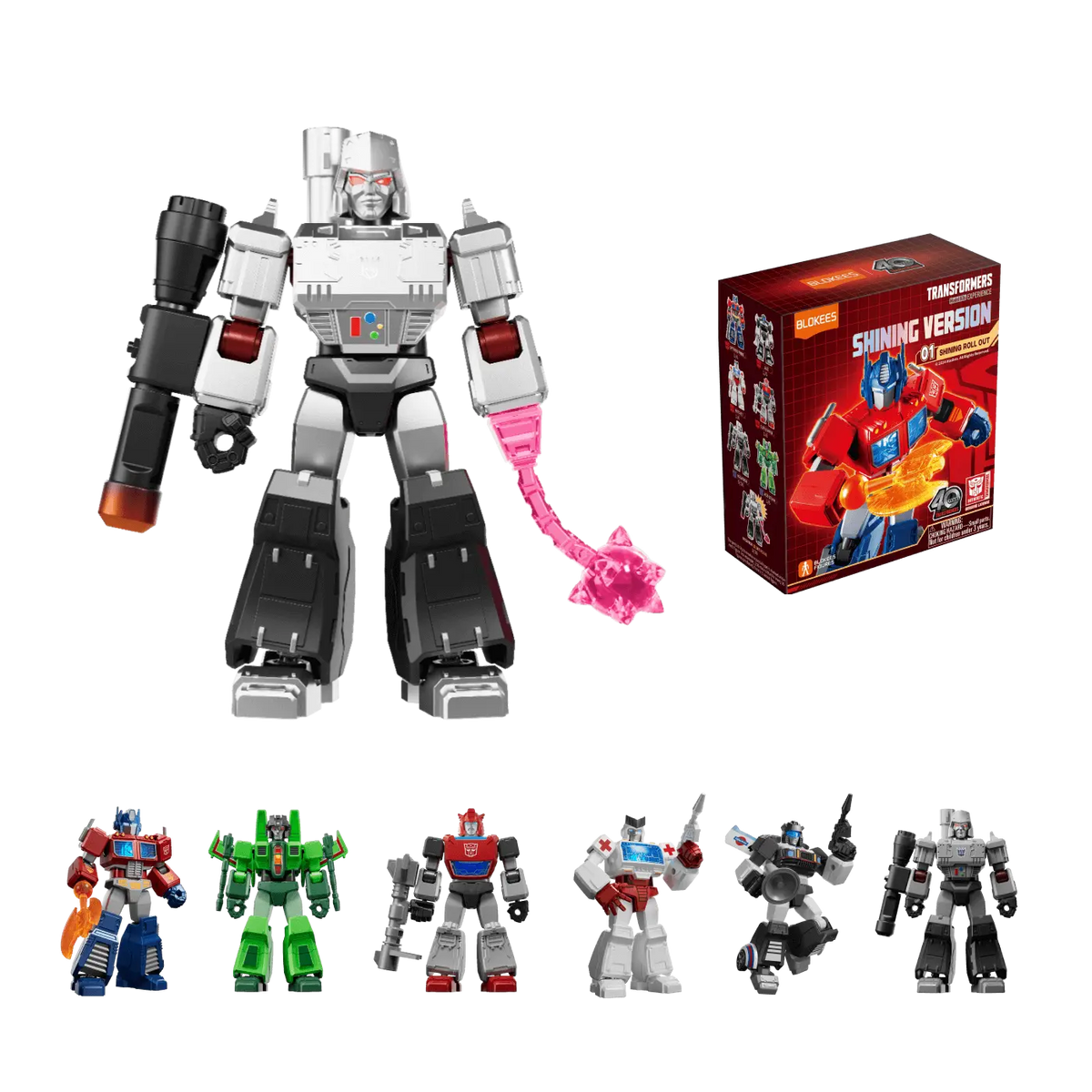 Blokees Transformers Shining Version 01 Shining Roll Out product image 1, provided for visual reference and product detail