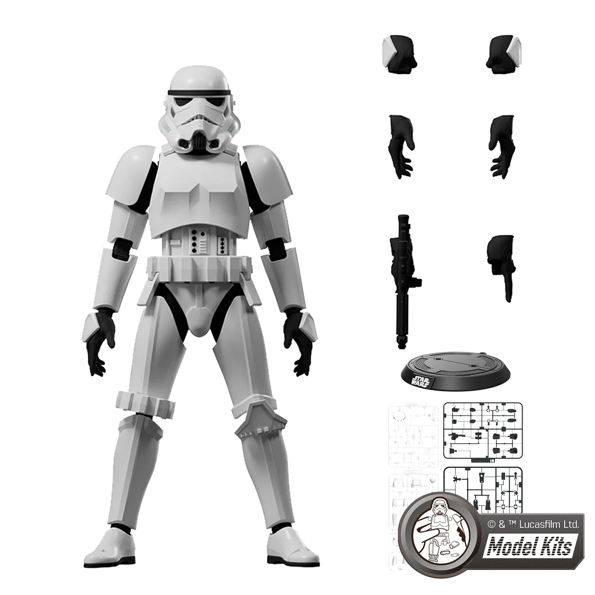 Star Wars: The Empire Strikes Back™ Champion Class 02 Stormtrooper™ Model Kits | Blokees product image 4, provided for