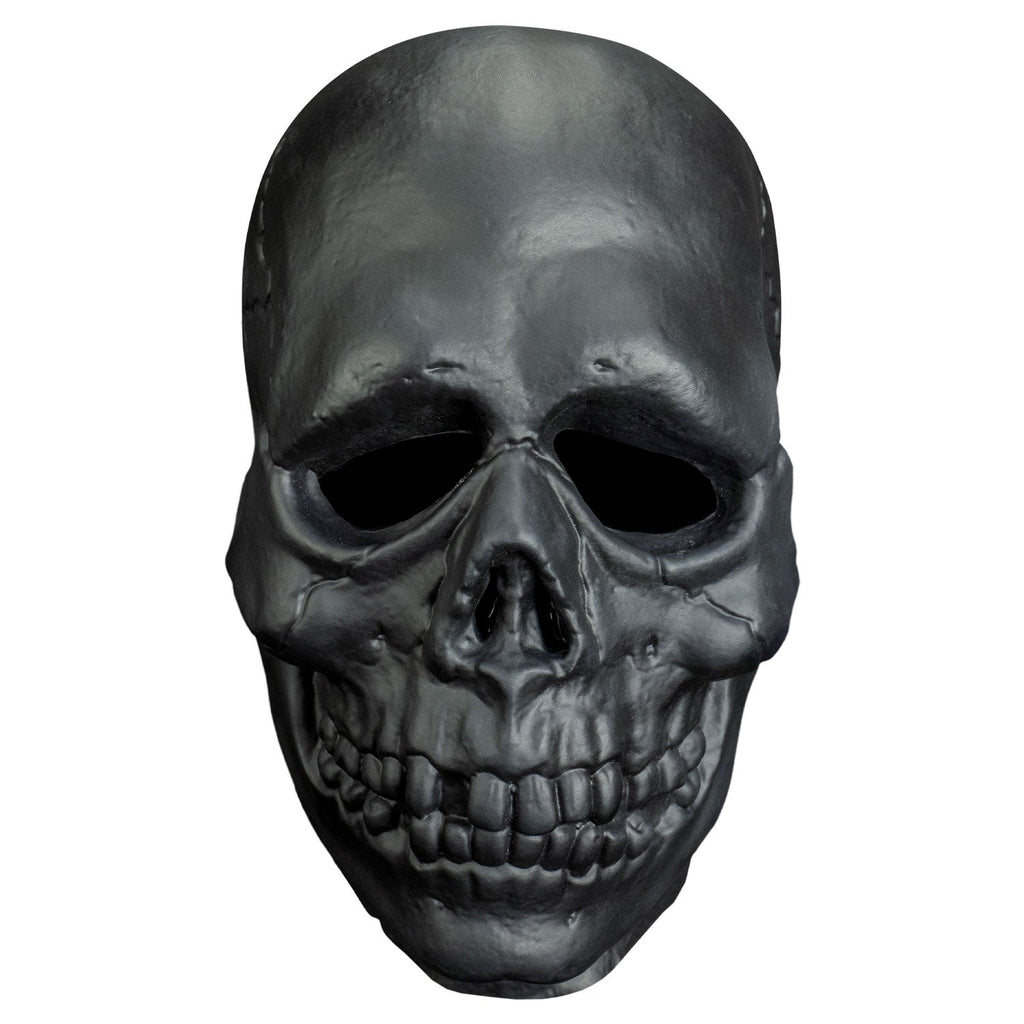 Don Post - Black Skull Mask (Vinyl) product image 1, provided for visual reference and product detail review