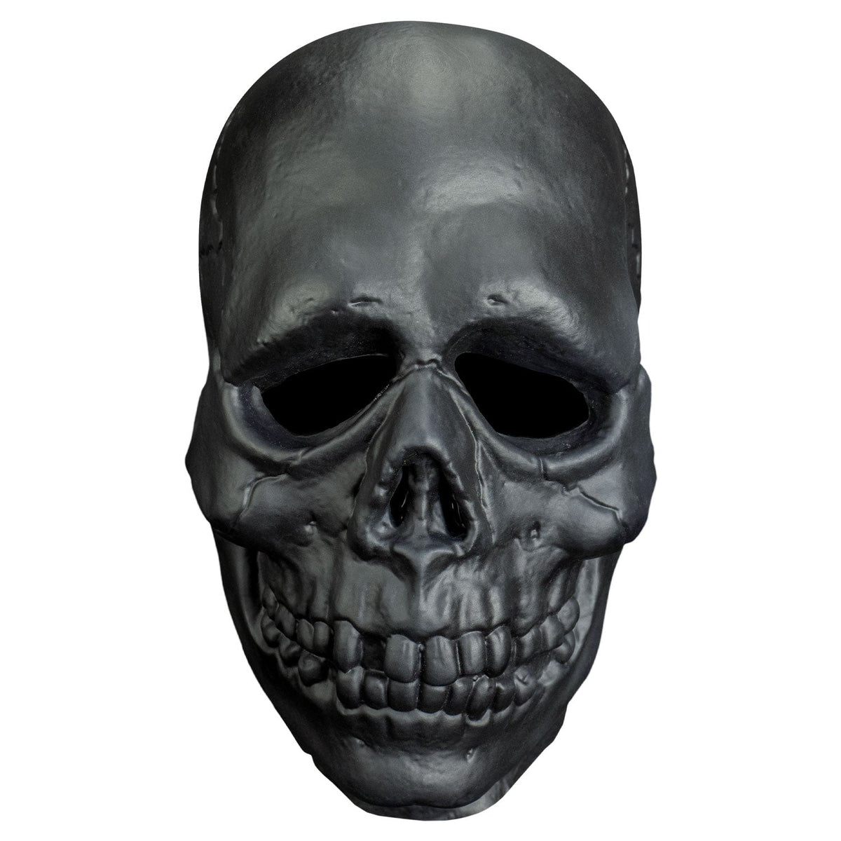Don Post - Black Skull Mask (Vinyl) product image 1, provided for visual reference and product detail review
