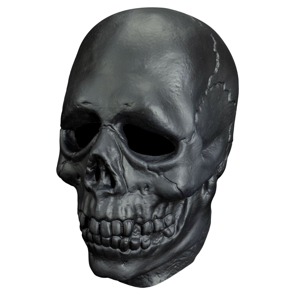 Don Post - Black Skull Mask (Vinyl) product image 2, provided for visual reference and product detail review