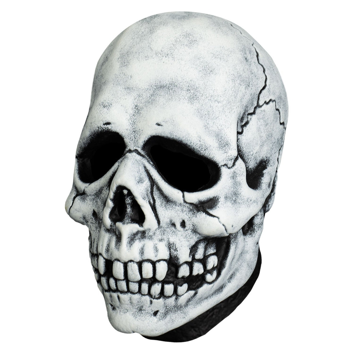 Don Post - White Skull Mask (Vinyl) product image 2, provided for visual reference and product detail review