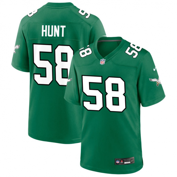 Jalyx Hunt Philadelphia Eagles Jersey - Kelly Green product image 1