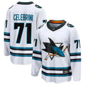 Macklin Celebrini San Jose Sharks Premium Jersey - White product image 1