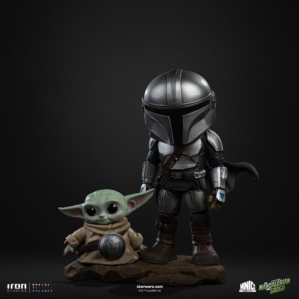 Mandalorian and Grogu Minico - Iron Studios product image 2, provided for visual reference and product detail review