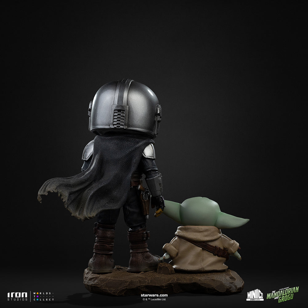Mandalorian and Grogu Minico - Iron Studios product image 4, provided for visual reference and product detail review
