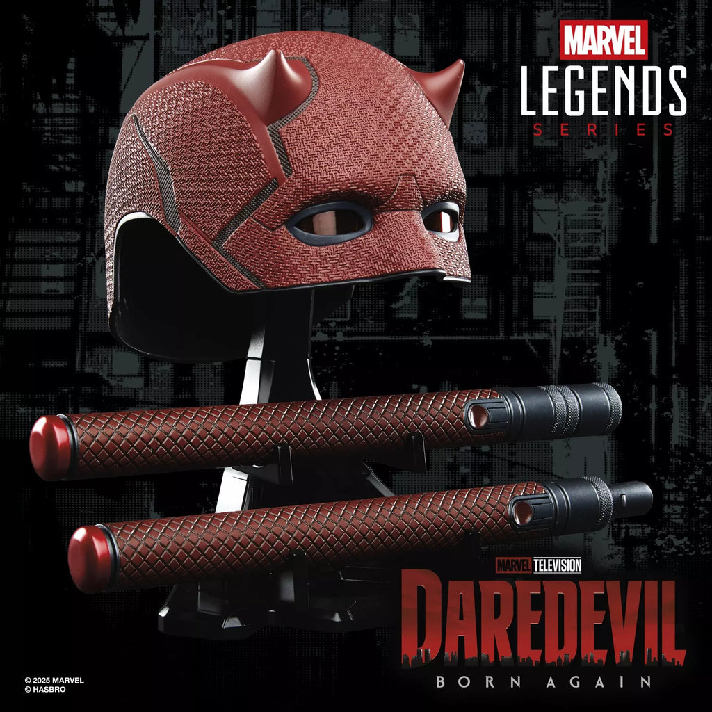 Marvel Legends Series Daredevil: Born Again Premium Roleplay Mask and Billy Club product image 6, provided for visual
