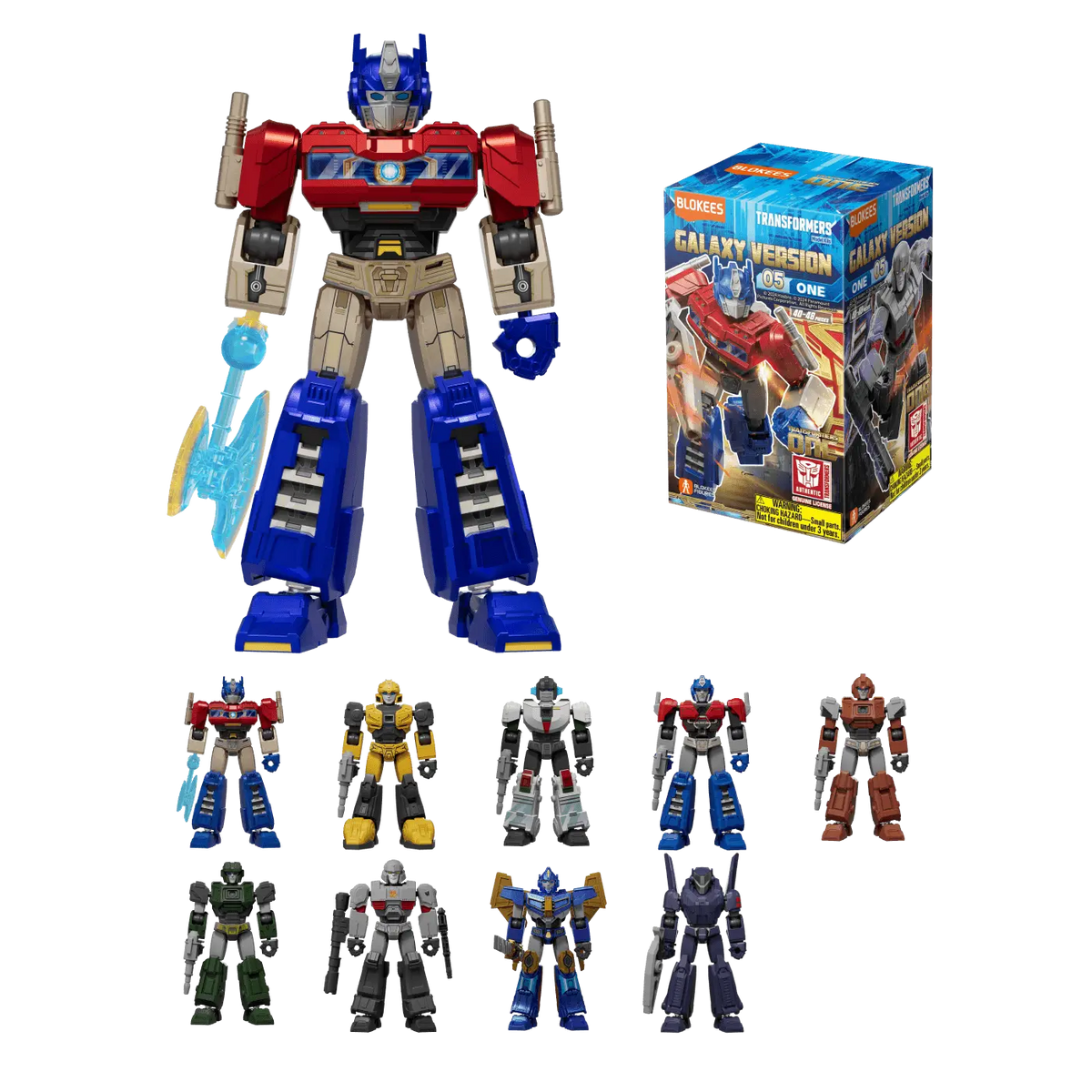 Blokees Transformers Galaxy Version 05 ONE product image 1, provided for visual reference and product detail review