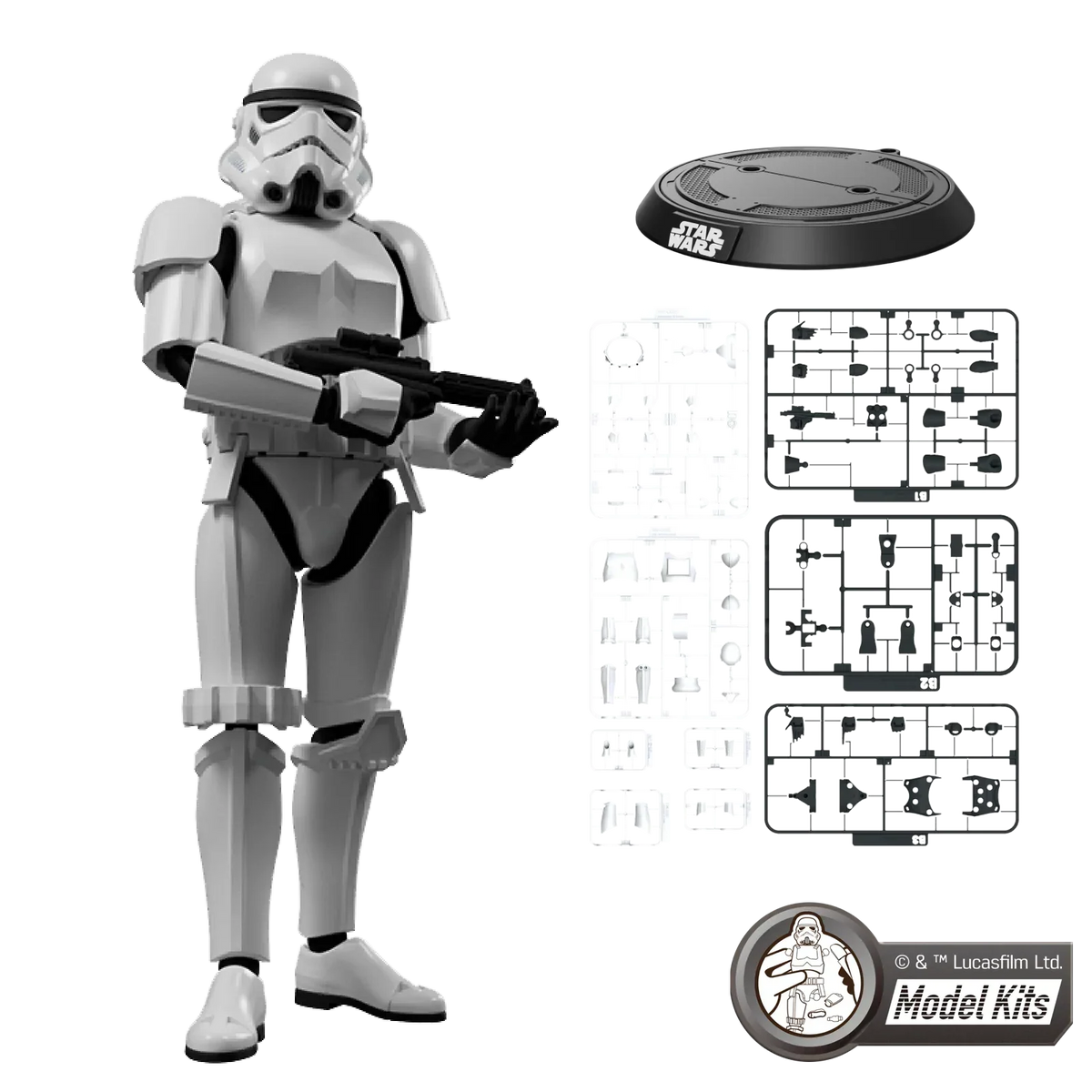Star Wars: The Empire Strikes Back™ Champion Class 02 Stormtrooper™ Model Kits | Blokees product image 1, provided for