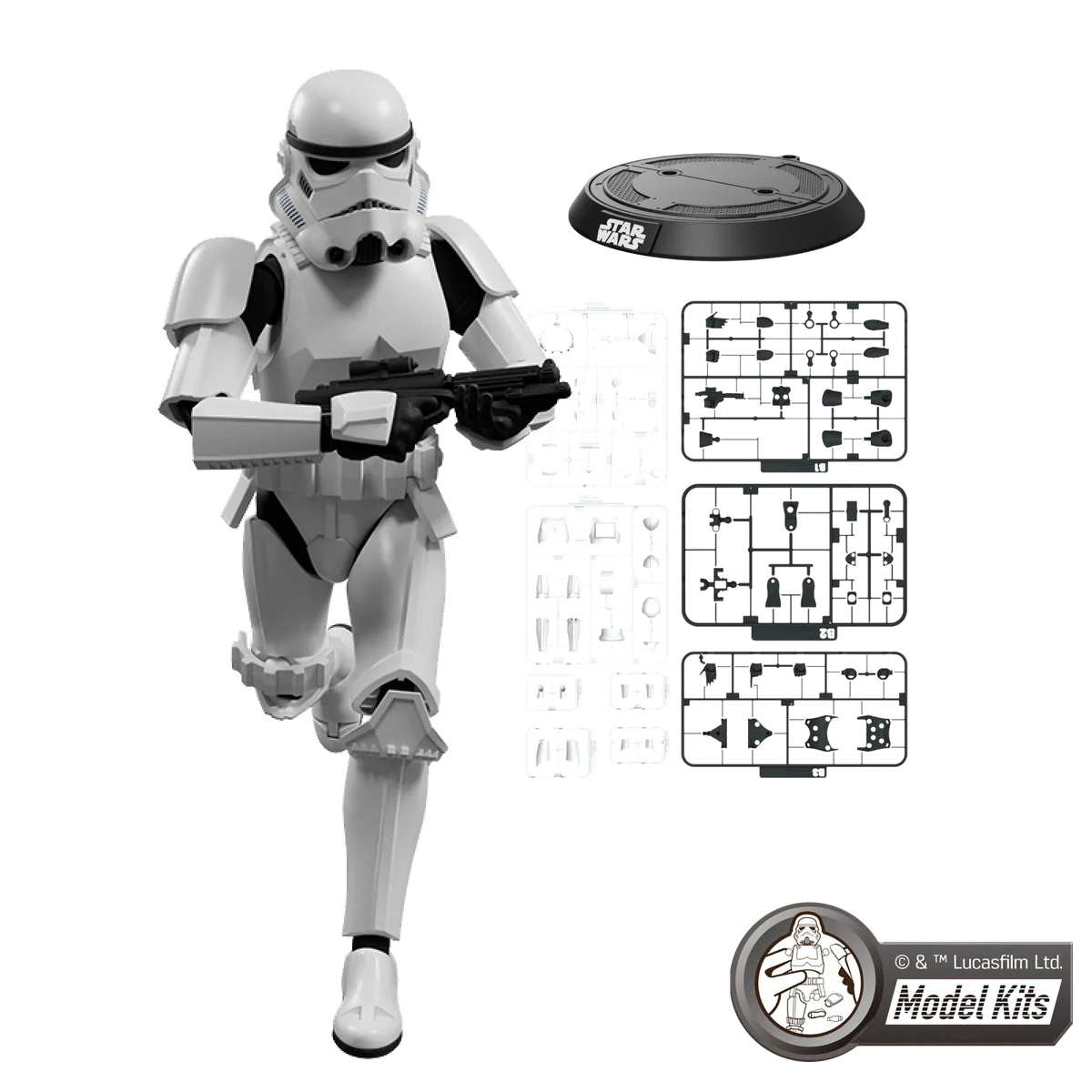 Star Wars: The Empire Strikes Back™ Champion Class 02 Stormtrooper™ Model Kits | Blokees product image 3, provided for