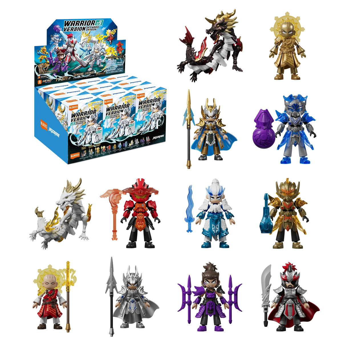 Herospire Warrior Version 09 - Skyward Dragon product image 1, provided for visual reference and product detail review