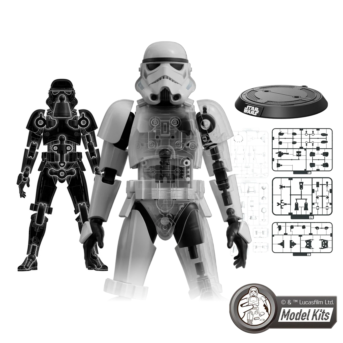 Star Wars: The Empire Strikes Back™ Champion Class 02 Stormtrooper™ Model Kits | Blokees product image 2, provided for