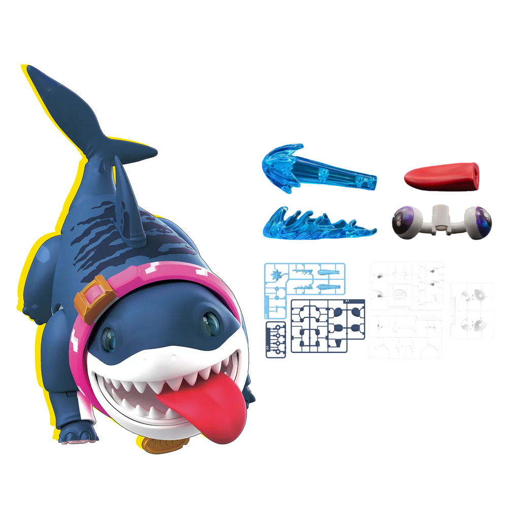 Marvel Rivals™ Champion Class 12 Jeff The Land Shark™ Model Kits | Blokees product image 3, provided for visual reference