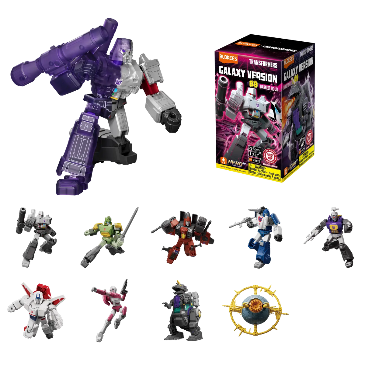Blokees Transformers Galaxy Version 09 Darkest Hour product image 1, provided for visual reference and product detail review