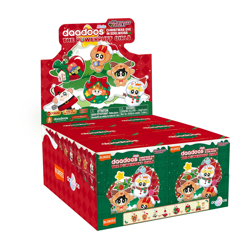 Blokees The Powerpuff Girls daadoos Mate Series 01 Christmas Eve in Edelweiss product image 9, provided for visual reference