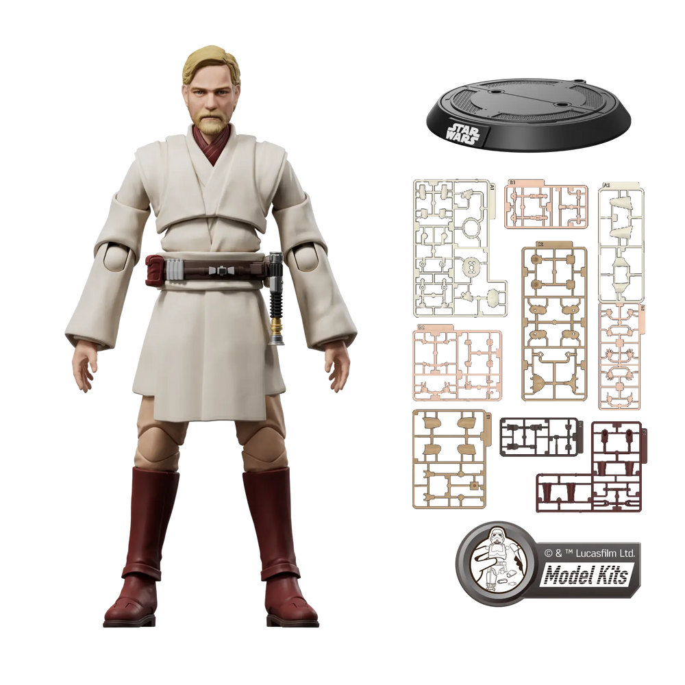 Star Wars: Revenge Of The Sith™ Champion Class 09 Obi-Wan Kenobi™ Model Kits | Blokees