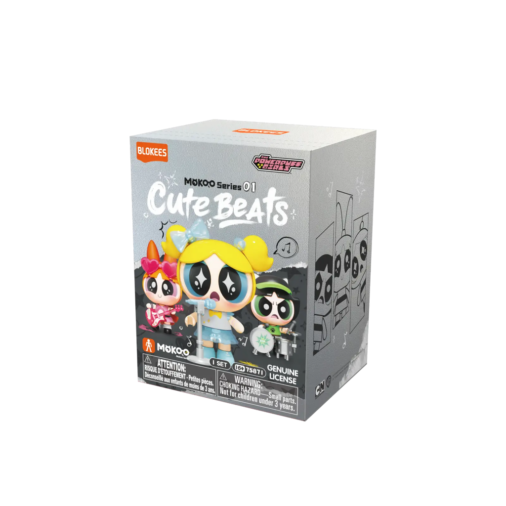 Blokees The Powerpuff Girls MOKOO Series 01 Cute Beats product image 13, provided for visual reference and product detail