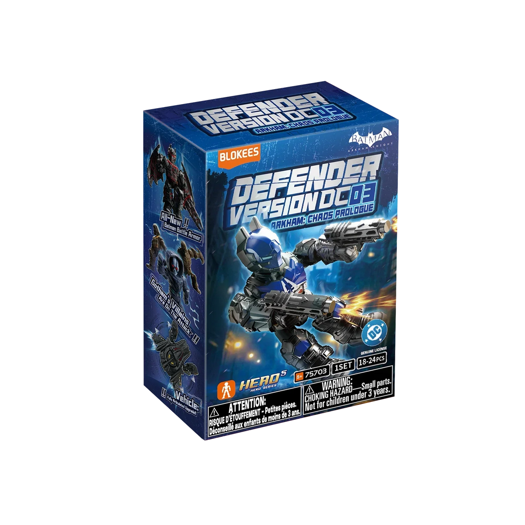 DC Defender Version 03 Arkham: Chaos Prologue | Blokees product image 19, provided for visual reference and product detail