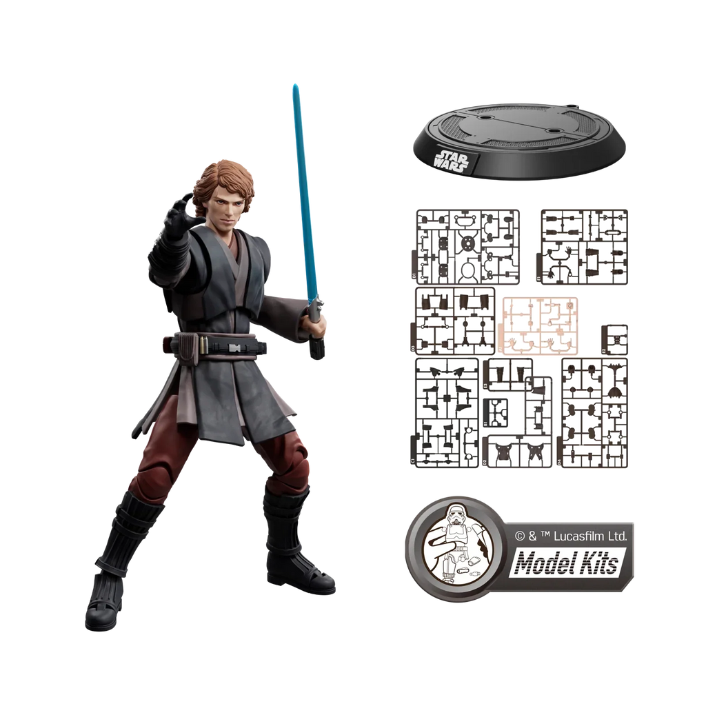 <em>STAR WARS: REVENGE OF THE SITH</em> CHAMPION CLASS 08 ANAKIN SKYWALKER MODEL KITS | BLOKEES product image 5, provided