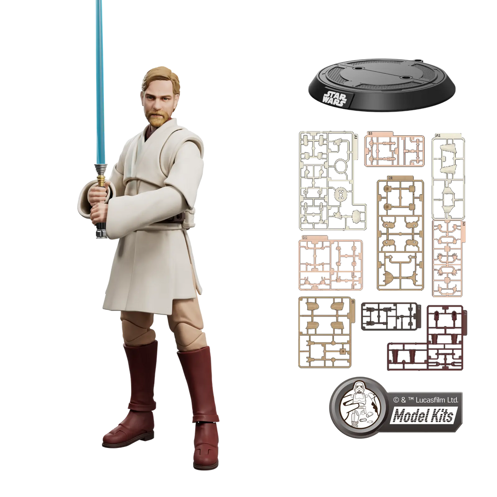 Star Wars: Revenge Of The Sith™ Champion Class 09 Obi-Wan Kenobi™ Model Kits | Blokees product image 3, provided for visual