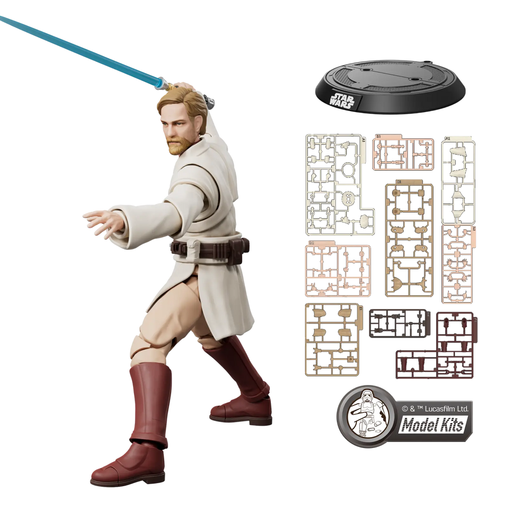 Star Wars: Revenge Of The Sith™ Champion Class 09 Obi-Wan Kenobi™ Model Kits | Blokees product image 4, provided for visual