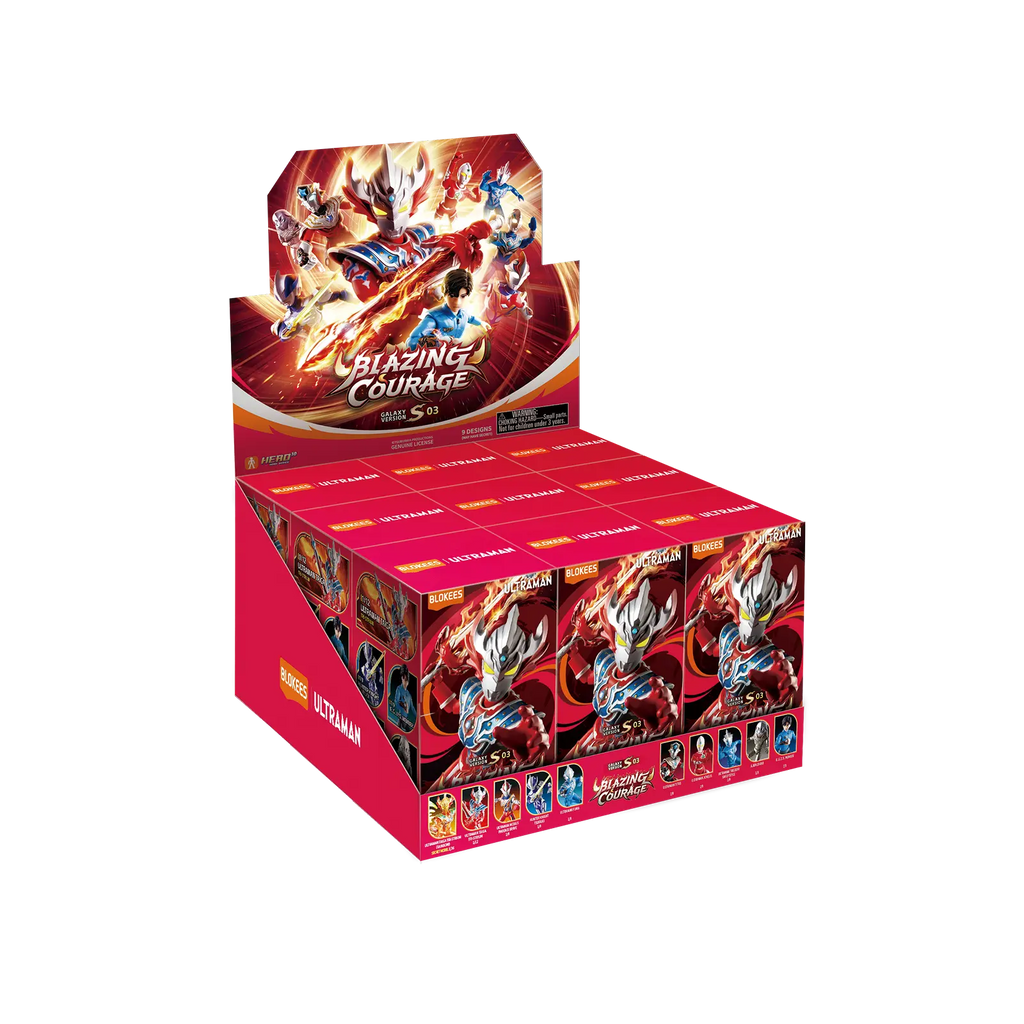 Blokees Ultraman Galaxy Version S 03 Blazing Courage product image 13, provided for visual reference and product detail