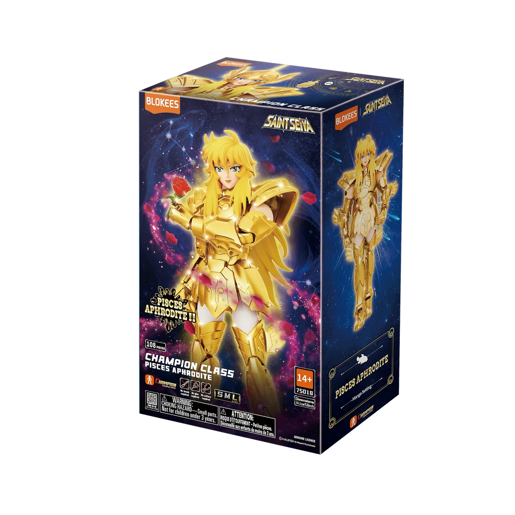 Saint Seiya Champion Class Pisces Aphrodite | Blokees product image 6, provided for visual reference and product detail