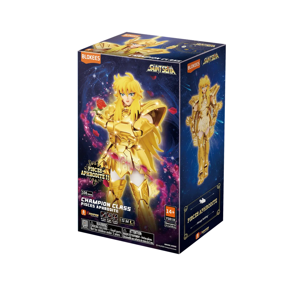 Saint Seiya Champion Class Pisces Aphrodite | Blokees product image 6, provided for visual reference and product detail