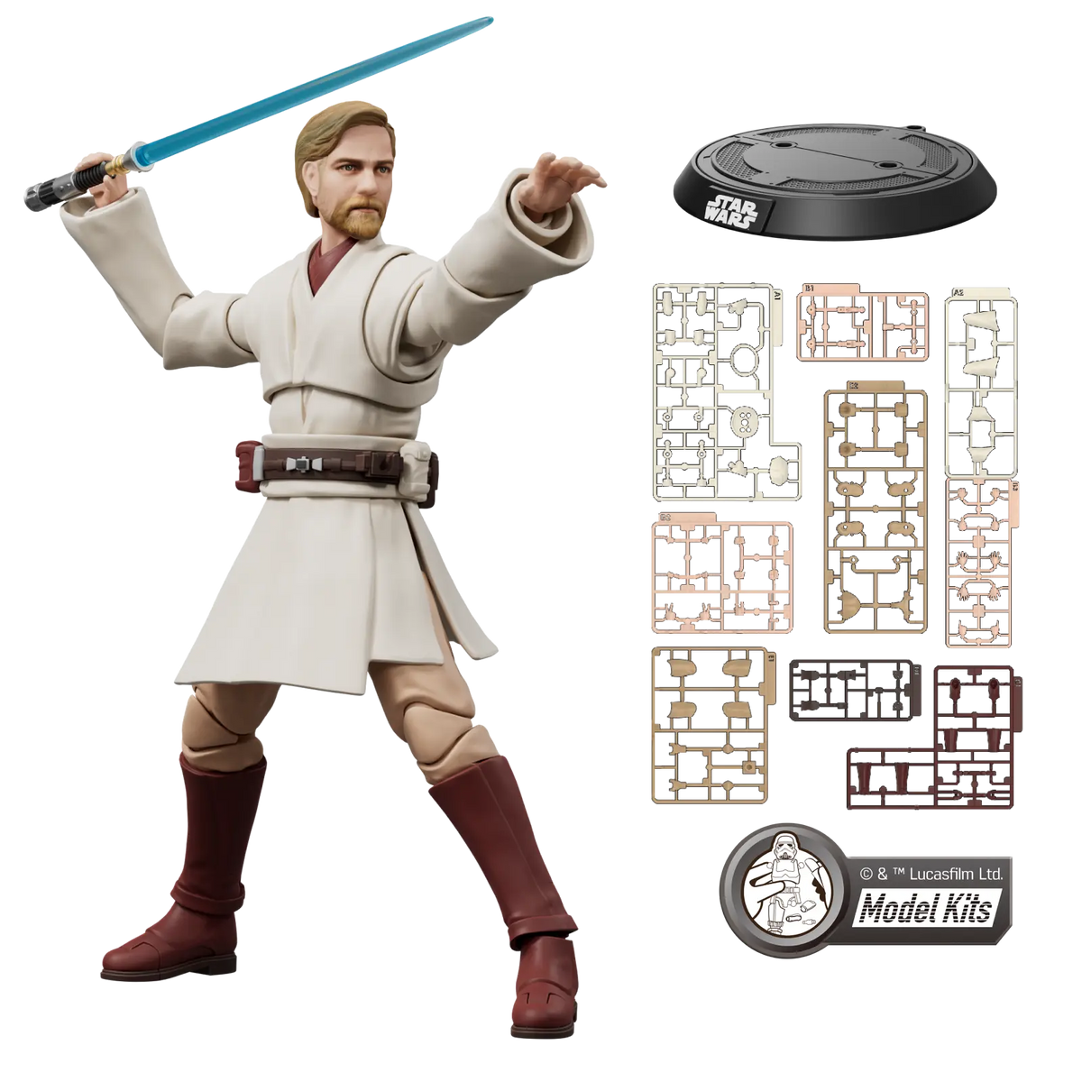 Star Wars: Revenge Of The Sith™ Champion Class 09 Obi-Wan Kenobi™ Model Kits | Blokees product image 2, provided for visual