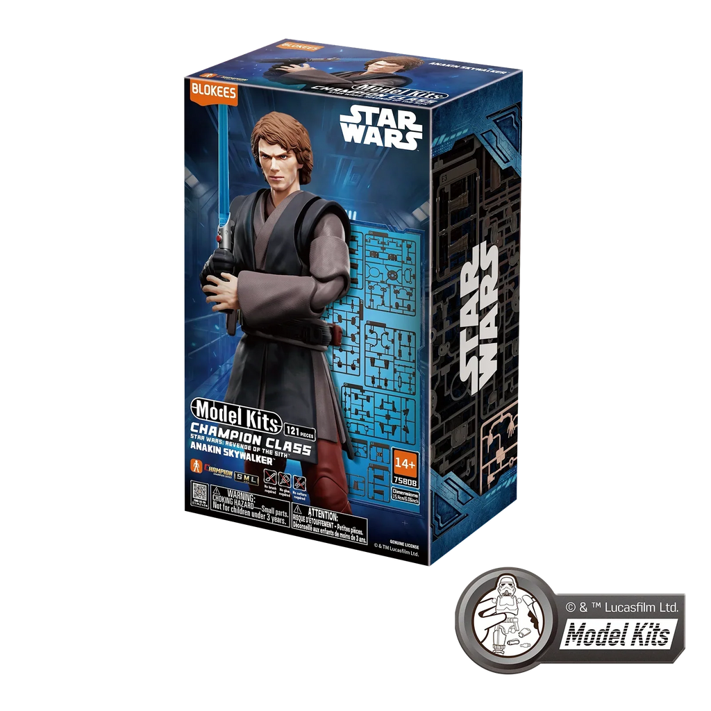 <em>STAR WARS: REVENGE OF THE SITH</em> CHAMPION CLASS 08 ANAKIN SKYWALKER MODEL KITS | BLOKEES product image 7, provided