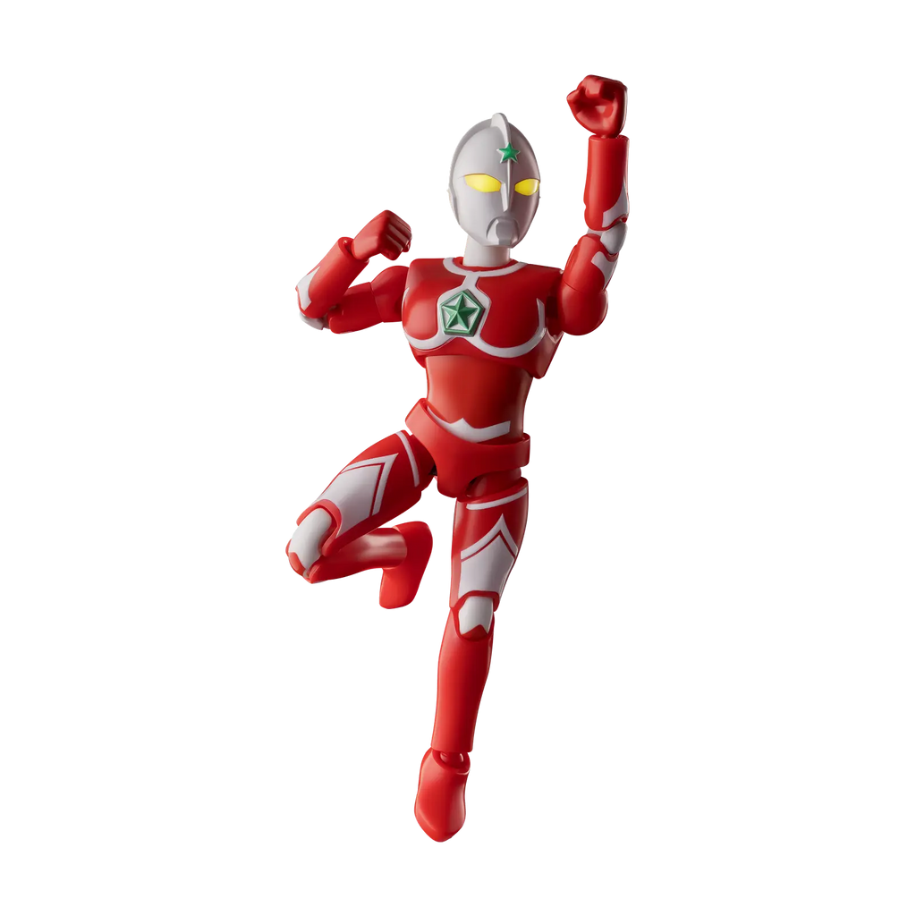Blokees Ultraman Galaxy Version S 03 Blazing Courage product image 3, provided for visual reference and product detail review